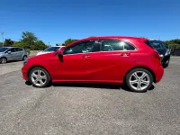 Used Mercedes A180 Sport Edition 109 HP (80 kW) 2015 Red Hatchback
