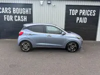 Used Hyundai i10 Premium 67 HP (49 kW) 2024 Blue Hatchback