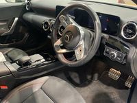 Used Mercedes A180 AMG line 116 HP (85 kW) 2019 White Hatchback