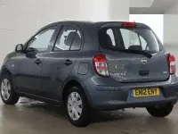 Begagnad Nissan Micra Visia 2012 Grå Halvkombi