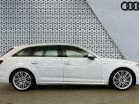 Begagnad Audi A4 S-Line 150 HK (110 kW) 2019 Vit Kombi