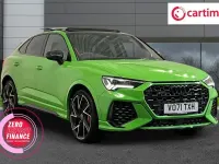 Begagnad Audi RS Q3 Advanced 400 HK (294 kW) 2021 Grön SUV