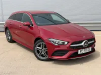 Used Mercedes CLA250 AMG Line Premium 2021 Red Sedan