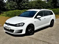 Used VW Golf VII GTD 181 HP (133 kW) 2017 White Estate