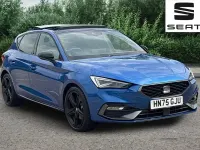 Used Seat Leon Black Edition 150 HP (110 kW) 2025 Blue