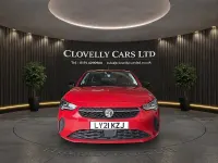 Used Vauxhall Corsa-e 100 kW (136 HP) 2021 Red Hatchback