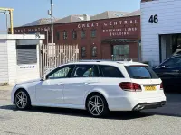 Used Mercedes E220 AMG 2013 White Estate