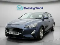 Used Ford Focus Zetec 95 HP (69 kW) 2020 Blue Hatchback