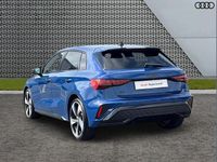 Used Audi A3 Black Edition 147 HP (108 kW) 2025 Blue Hatchback