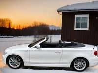 Used BMW 118 Cabriolet 2008 White Cabriolet