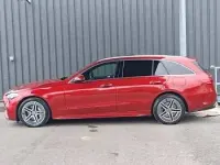 Used Mercedes C300e AMG Line Premium Plus 313 HP (230 kW) 2022 Red Estate
