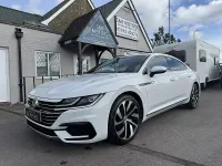 Used VW Arteon R-line 190 HP (139 kW) 2018 White Hatchback