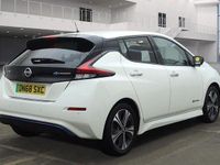 Usado Nissan Leaf Tekna 110 kW (150 HP) 2018 Branco Citadino