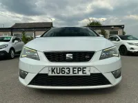 Used Seat Leon FR 150 HP (110 kW) 2013 White Hatchback