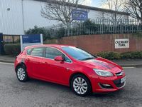 Used Vauxhall Astra Elite 2013 Red Hatchback