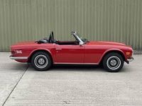 Used Triumph TR6 106 HP (77 kW) 1973 Red Cabriolet