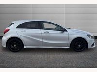 Used Mercedes A180 AMG line 109 HP (80 kW) 2017 Silver Hatchback