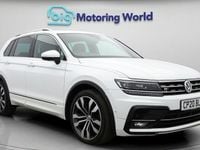 Used VW Tiguan R-line 150 HP (110 kW) 2020 White SUV