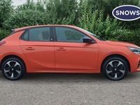 Used Vauxhall Corsa-e 100 kW (136 HP) 2021 Orange Hatchback