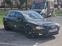 Used Audi A4 134 HP (98 kW) 2013 Black Estate