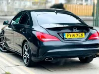 Begagnad Mercedes CLA220 AMG 2014 Svart Sedan