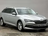 Used Skoda Superb SE Technology 147 HP (108 kW) 2023 Brilliant silver metallic Estate