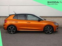 Used Skoda Fabia Monte Carlo 113 HP (83 kW) 2025 Phoenix orange metallic black magic pearl effect Hatchback
