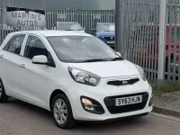 Second-hand Kia Picanto 85 CP (62 kW) 2013 Alb Hatchback