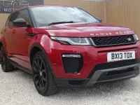 Used Land Rover Range Rover evoque HSE Dynamic 2017 Red Estate