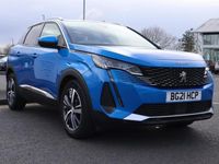 used Peugeot 3008 1.5 BLUEHDI ALLURE PREMIUM EURO 6 (S/S) 5DR DIESEL FROM 2021 FROM WALSALL (WS9 0GG) | SPOTICAR