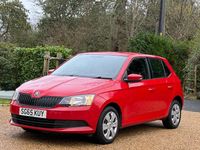 Used Skoda Fabia 60 HP (44 kW) 2015 Red Hatchback