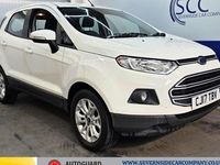 Used Ford Ecosport Zetec 125 HP (91 kW) 2017 White SUV