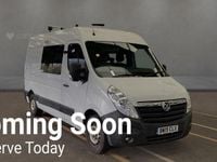 Used Vauxhall Movano 130 HP (95 kW) 2019 White MPV