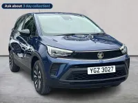 Used Vauxhall Crossland Design Edition 110 HP (80 kW) 2022 Blue SUV