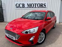 Usado Ford Focus Titanium 2019 Vermelho Carrinha