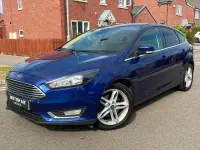 Used Ford Focus Titanium 147 HP (108 kW) 2018 Blue Hatchback