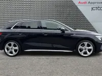 Used Audi A3 S-Line 108 HP (79 kW) 2023 Black Sedan
