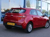 Used Kia Rio 83 HP (61 kW) 2023 Red Hatchback