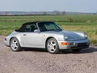 Used Porsche 911 Carrera 4 Cabriolet 250 HP (183 kW) 1990 Silver Cabriolet