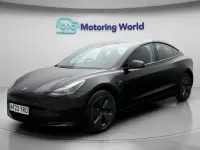 Used Tesla Model 3 Standard Range Plus 222 kW (302 HP) 2021 Black Sedan