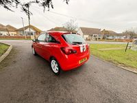 Used Vauxhall Corsa 75 HP (55 kW) 2016 Red Hatchback