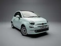Used Fiat 500 Lounge 69 HP (50 kW) 2015 Green Hatchback