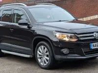 Używany VW Tiguan Match 140 KM (102 kW) 2013 Czarny SUV