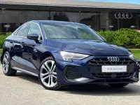 Used Audi A3 S-Line 116 HP (85 kW) 2025 Blue Sedan