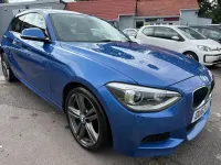 Used BMW 118 M Sport 170 HP (125 kW) 2013 Blue Hatchback