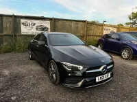 Used Mercedes CLA180 AMG Line Premium Plus 136 HP (100 kW) 2021 Black Coupe