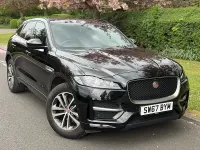 Used Jaguar F-Pace R-Sport 180 HP (132 kW) 2017 Black SUV