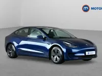Used Tesla Model 3 Standard Range 180 kW (245 HP) 2021 Blue Sedan