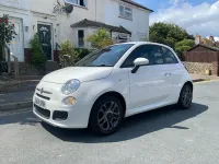 Used Fiat 500 S 69 HP (50 kW) 2014 White Hatchback