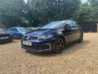 Used VW Golf VII GTE 204 HP (150 kW) 2017 Blue Hatchback